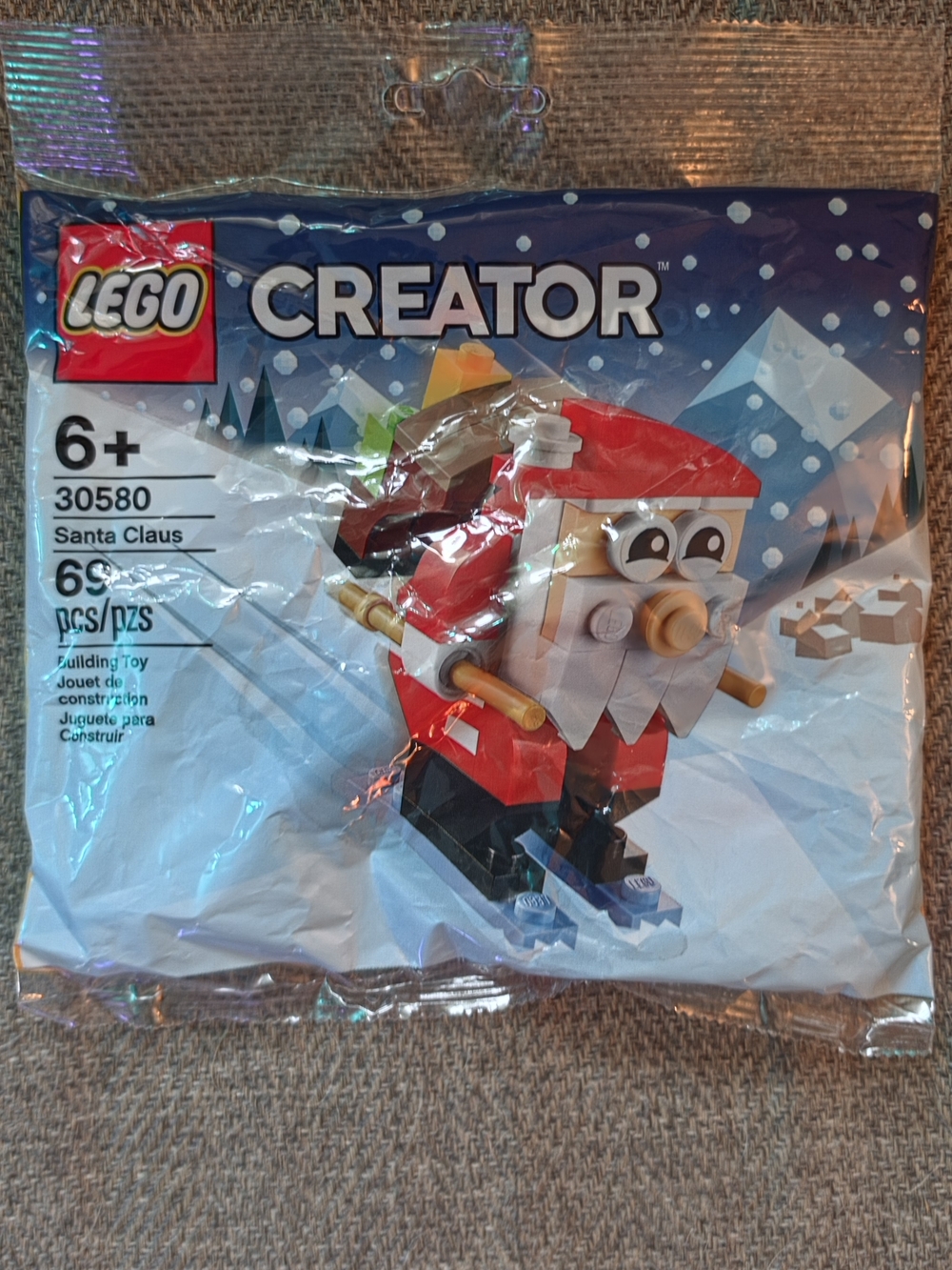 Santa Claus Lego Creator 30580 69 Pcs New Sealed Building Toy Christmas